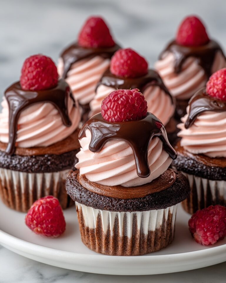 Chocolate Raspberry Cupcakes Recipe
