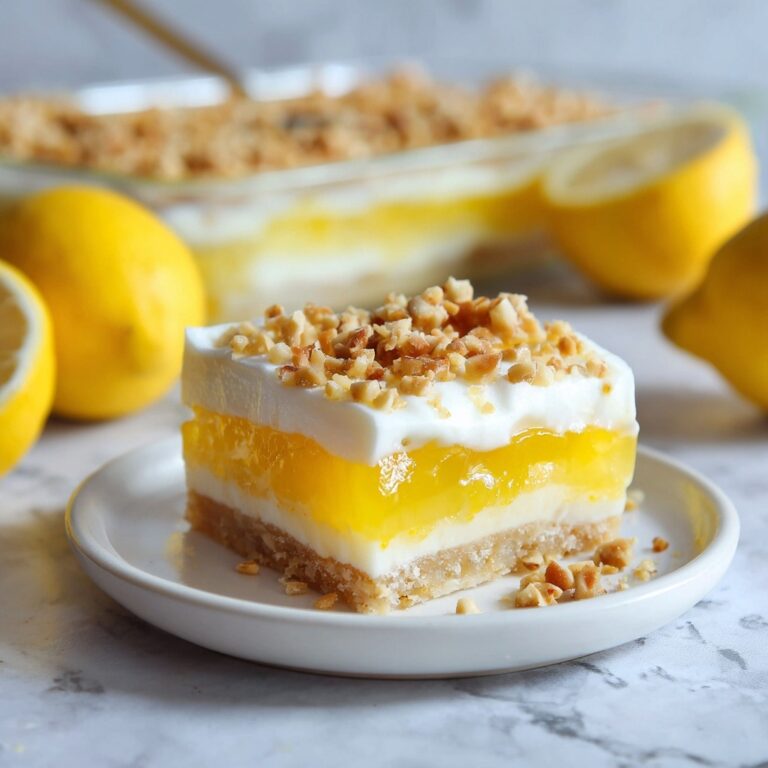 Lemon Pineapple Jello with Pineapple Whipped Cream Topping Recipe