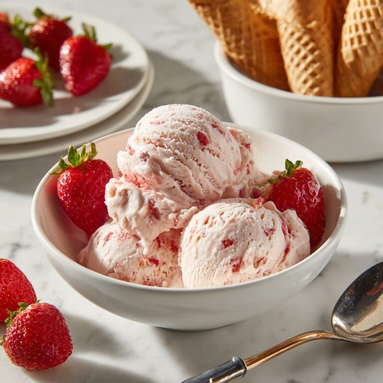Best Strawberry Ice Cream (with Ice-Cream Maker) Recipe