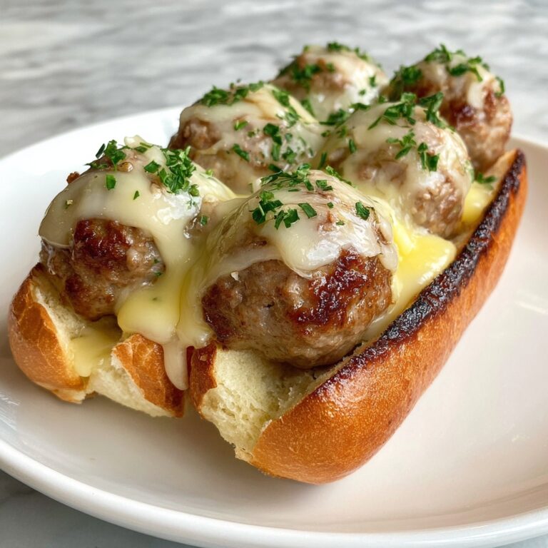 Creamy Meatball Boats Recipe