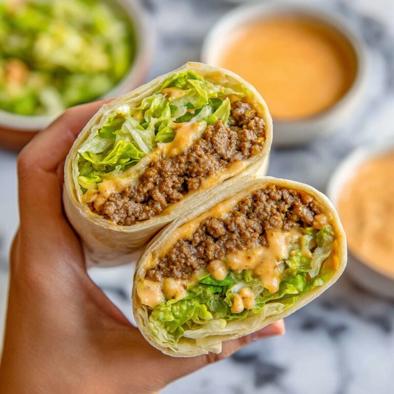 Big Mac Wraps Recipe