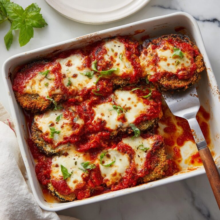 Baked Eggplant Parmesan Recipe