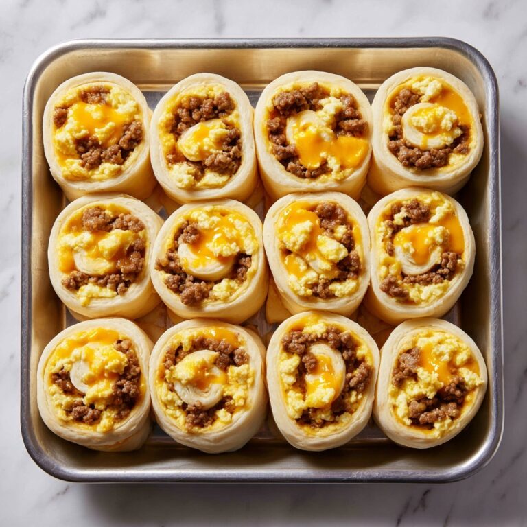 Breakfast Rolls with Sausage, Egg, and Cheese Recipe
