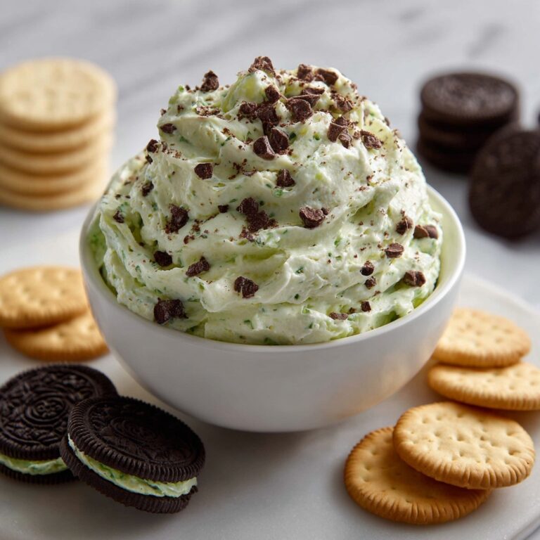 Mint Chocolate Cheesecake Dip Recipe
