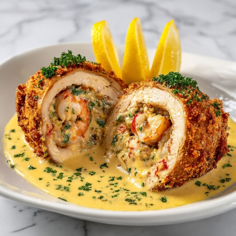 Elegant Cajun Seafood Stuffed Salmon Recipe