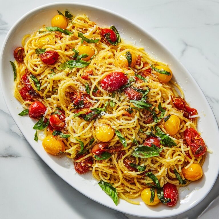 Cherry Tomato Basil Pasta Recipe
