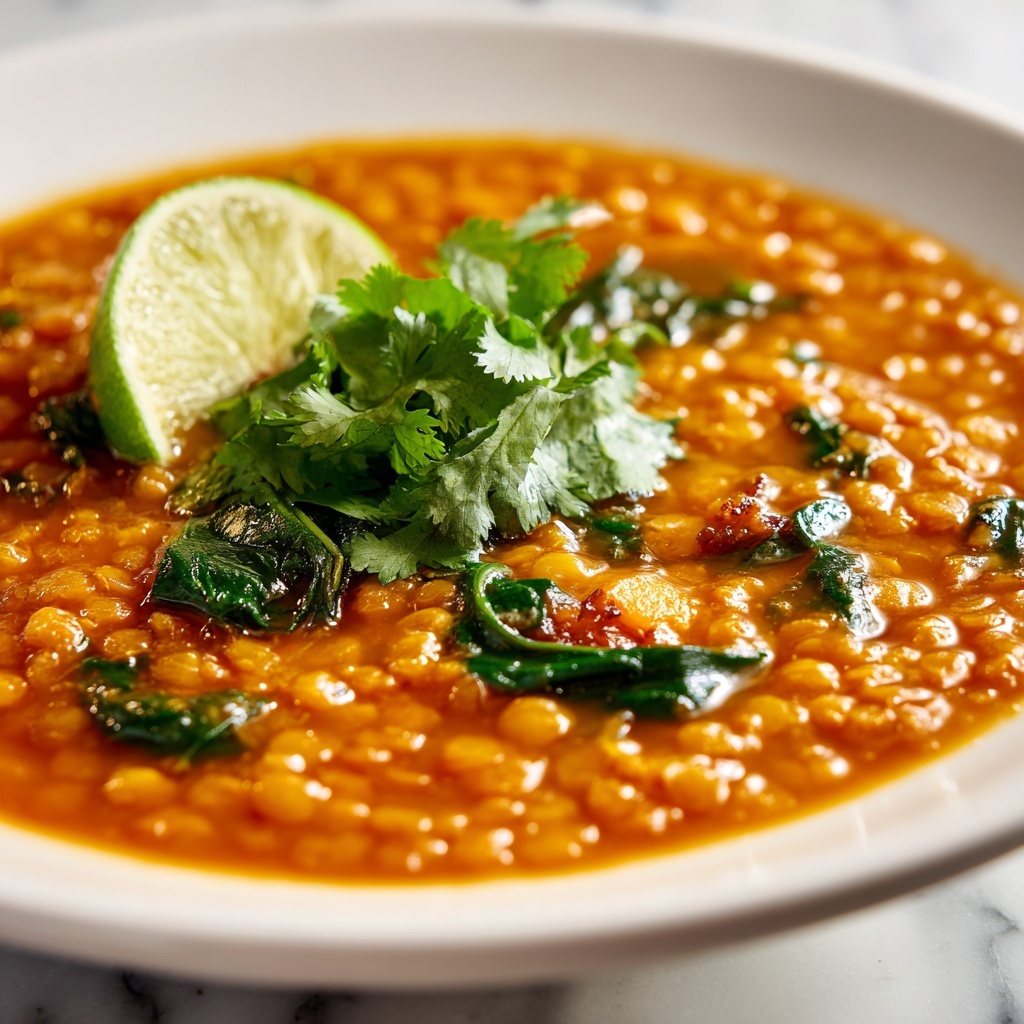 Slow Cooker Golden Lentil Soup Recipe - Recipe Image