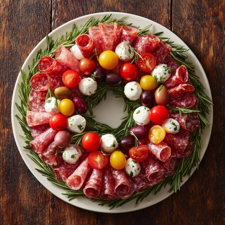 Christmas Antipasto Wreath Recipe