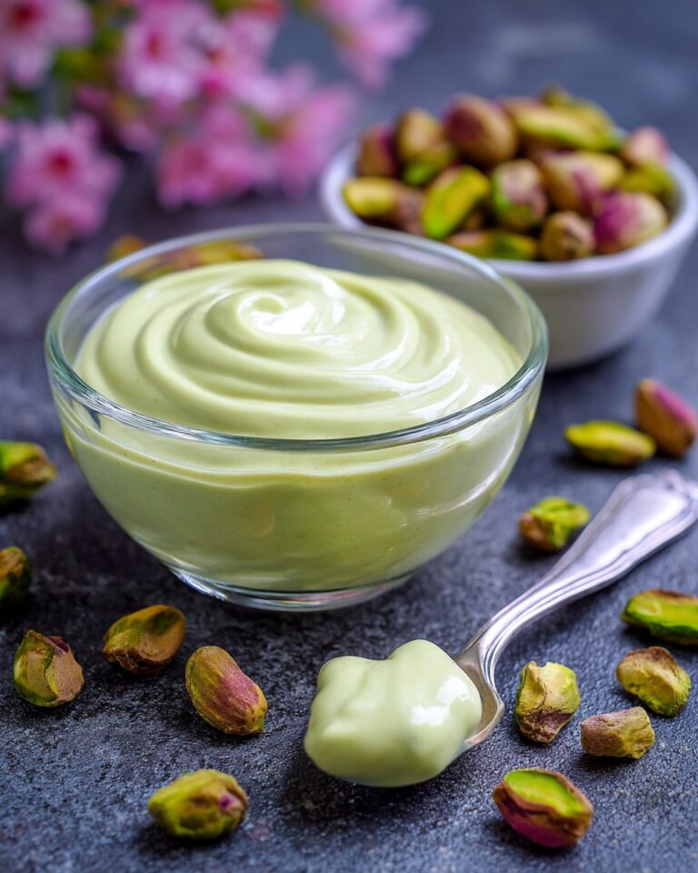 Homemade Italian-Style Pistachio Cream Recipe