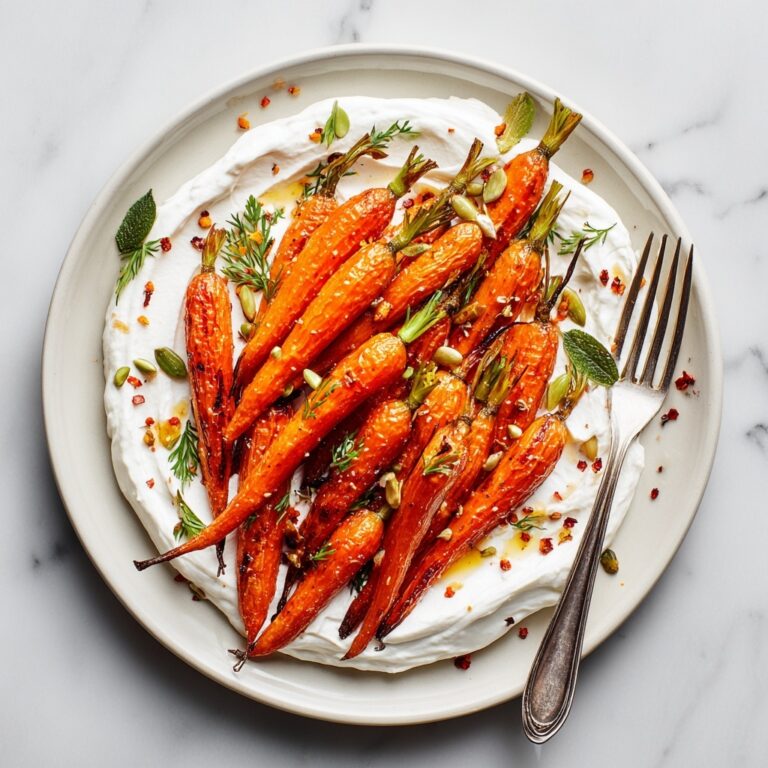 Roasted Carrots with Whipped Feta Recipe