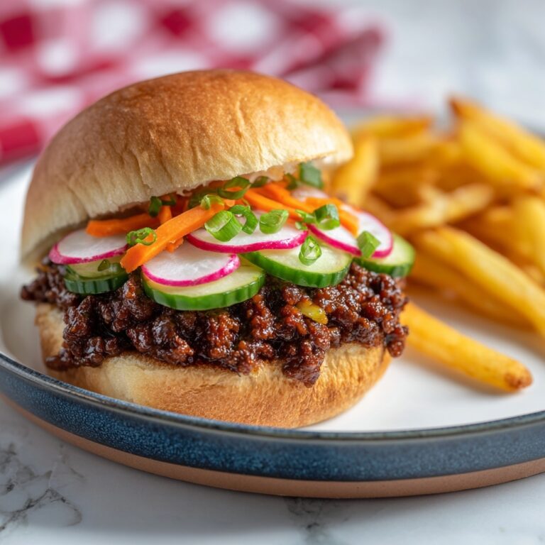 Korean Sloppy Joe Sandwiches Recipe