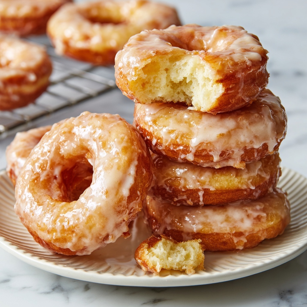 Homemade Glazed Doughnuts Recipe - Recipe Image