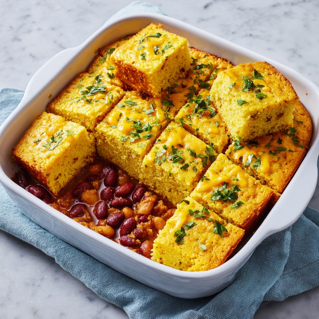 Chili Cheese Dog Casserole Recipe - Recipe Image