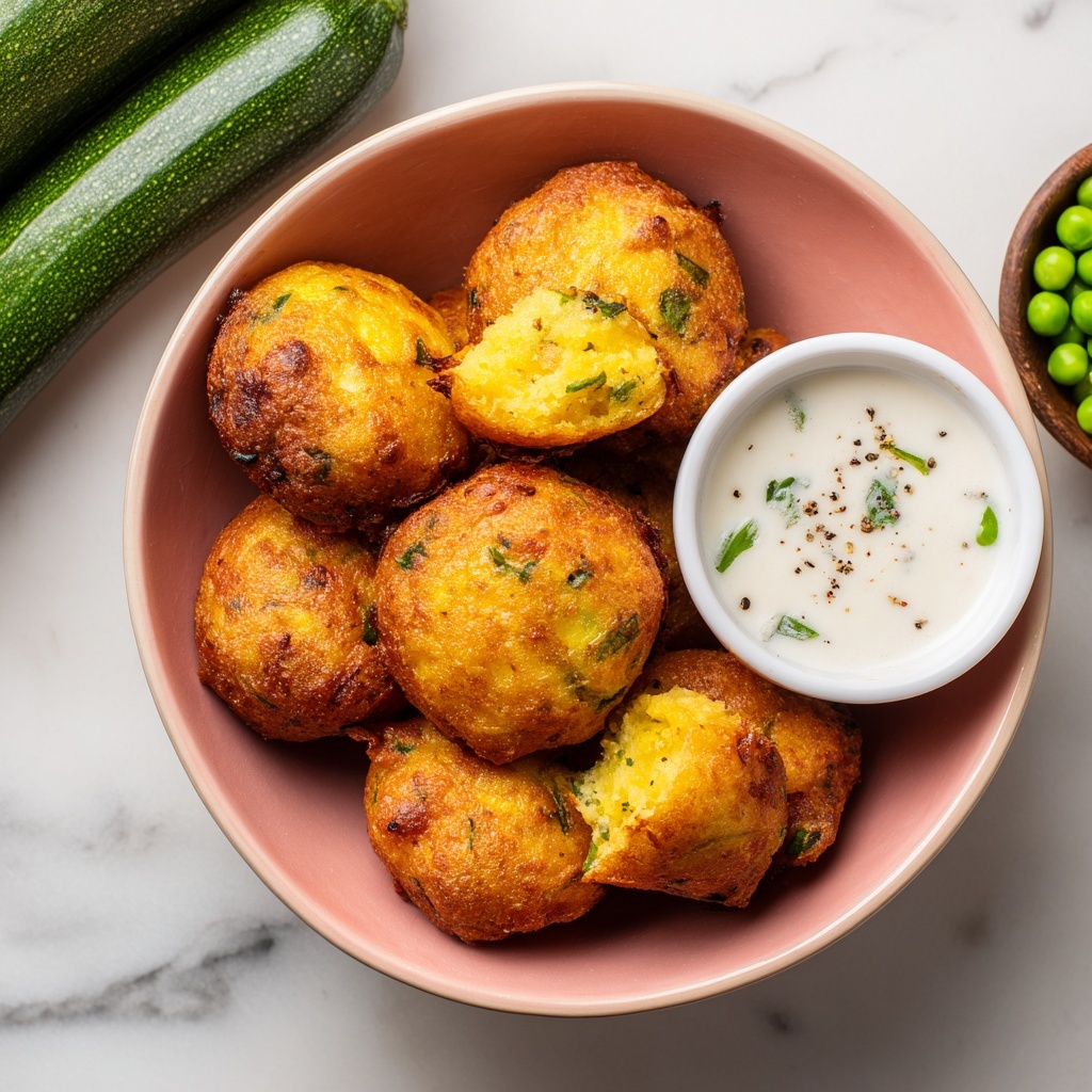 Zucchini Edamame Fritters Recipe - Recipe Image