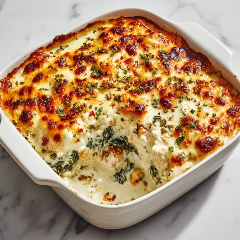 Creamy Chicken and Spinach Casserole Recipe
