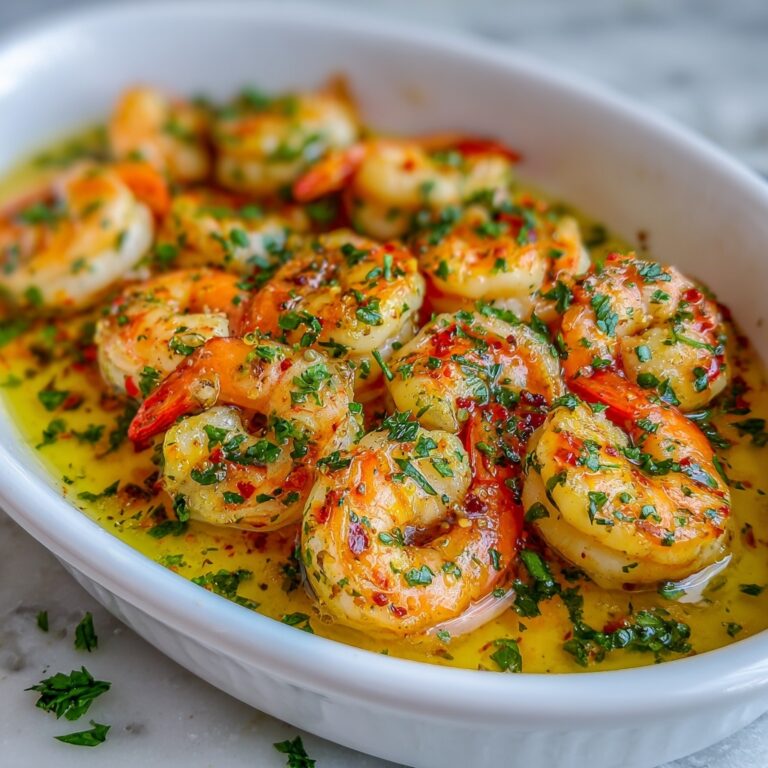 Garlic Butter Shrimp Stack Recipe