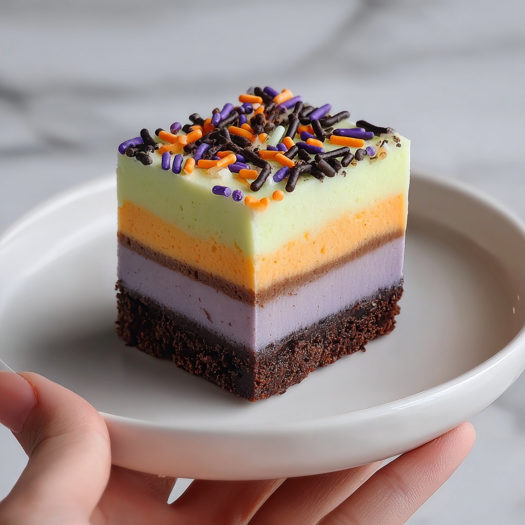 Halloween Lush Dessert Recipe - Recipe Image