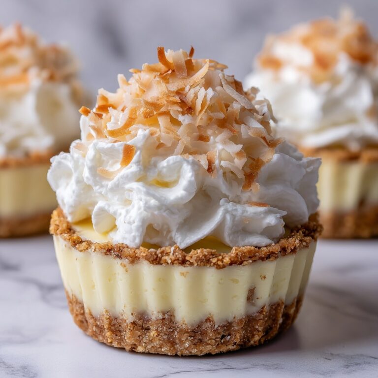 Mini Coconut Cream Pies Recipe