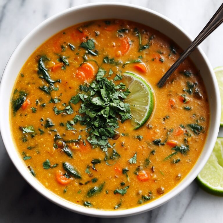 Slow Cooker Golden Lentil Soup Recipe