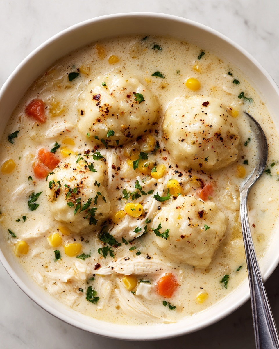 Chicken and Dumplings Recipe - Recipe Image
