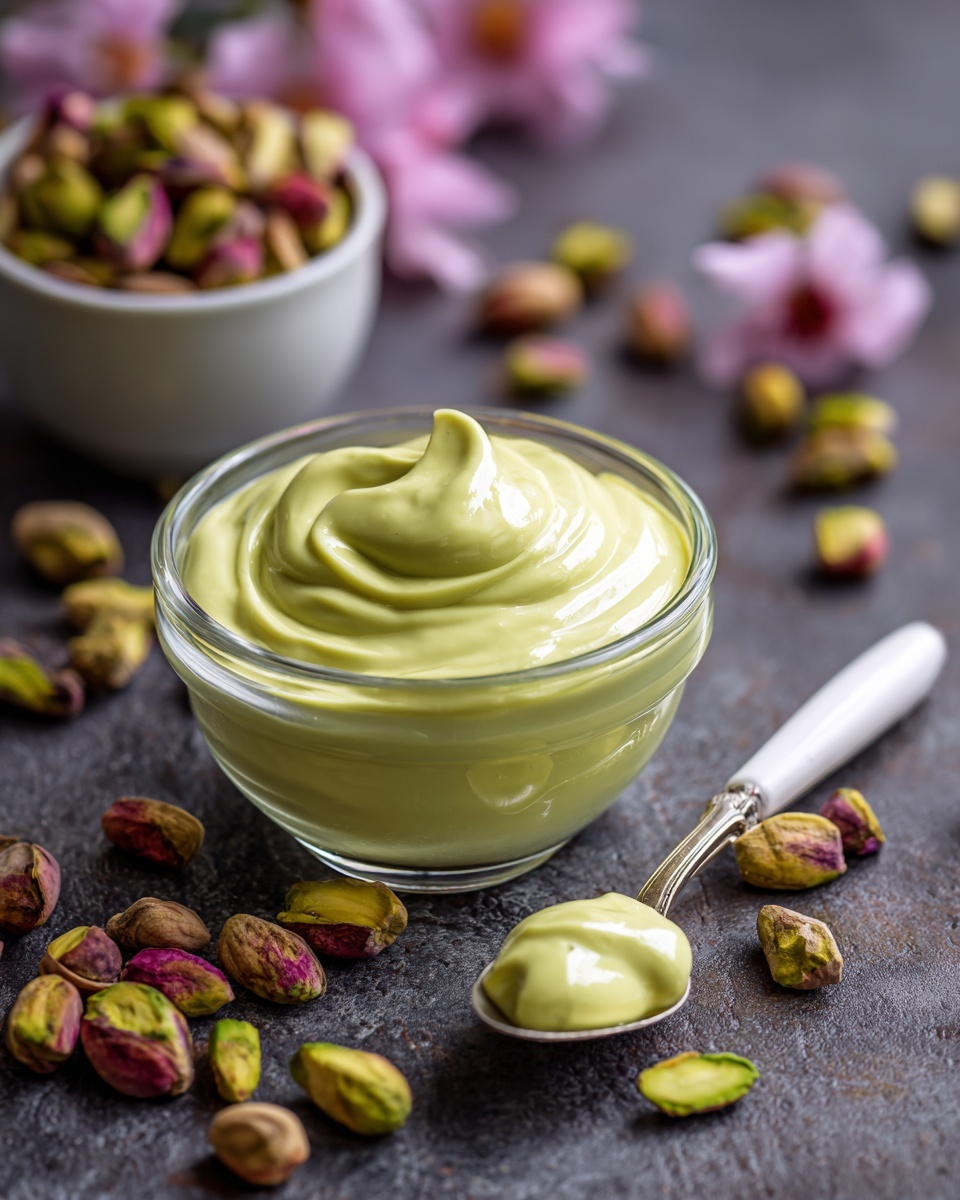 Homemade Italian-Style Pistachio Cream Recipe - Recipe Image