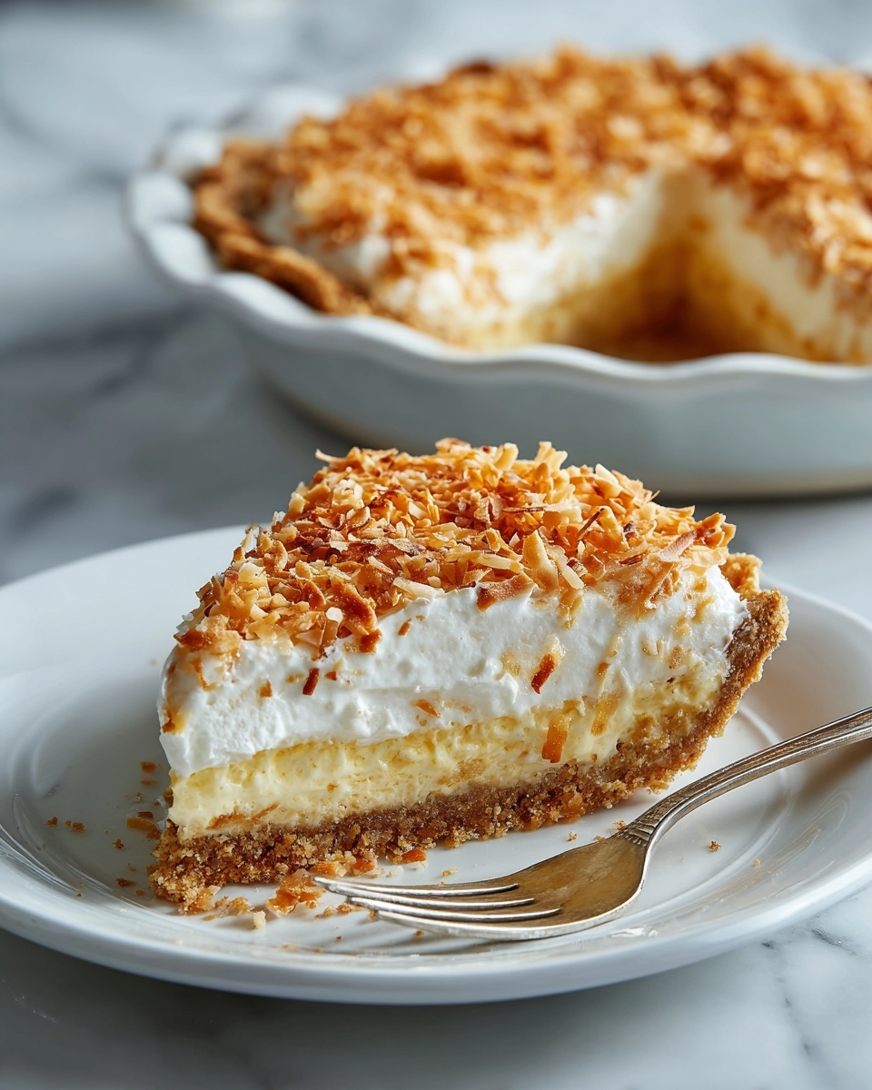 Coconut Cheesecake Bread Pudding Recipe - Recipe Image