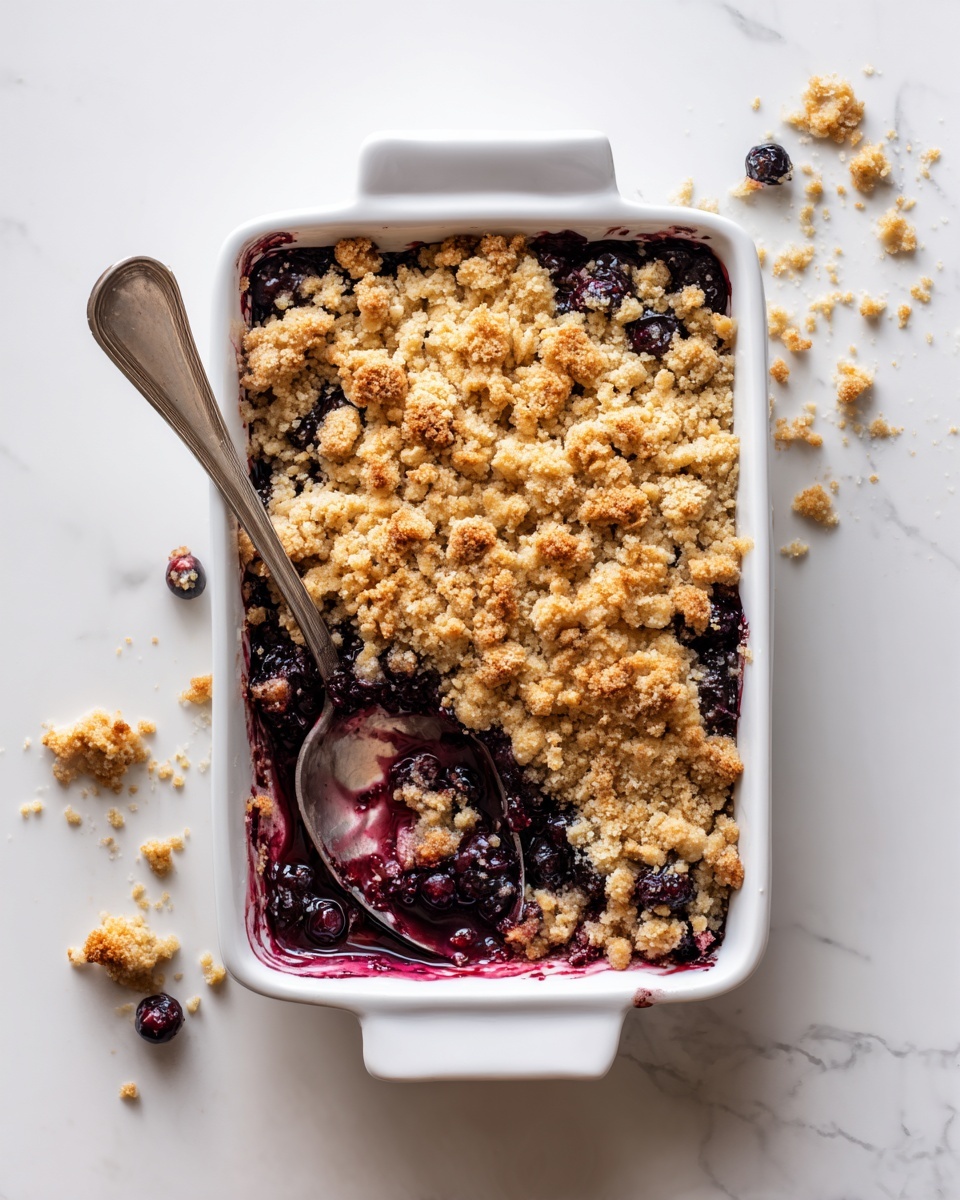 Blueberry Crisp Recipe - Recipe Image