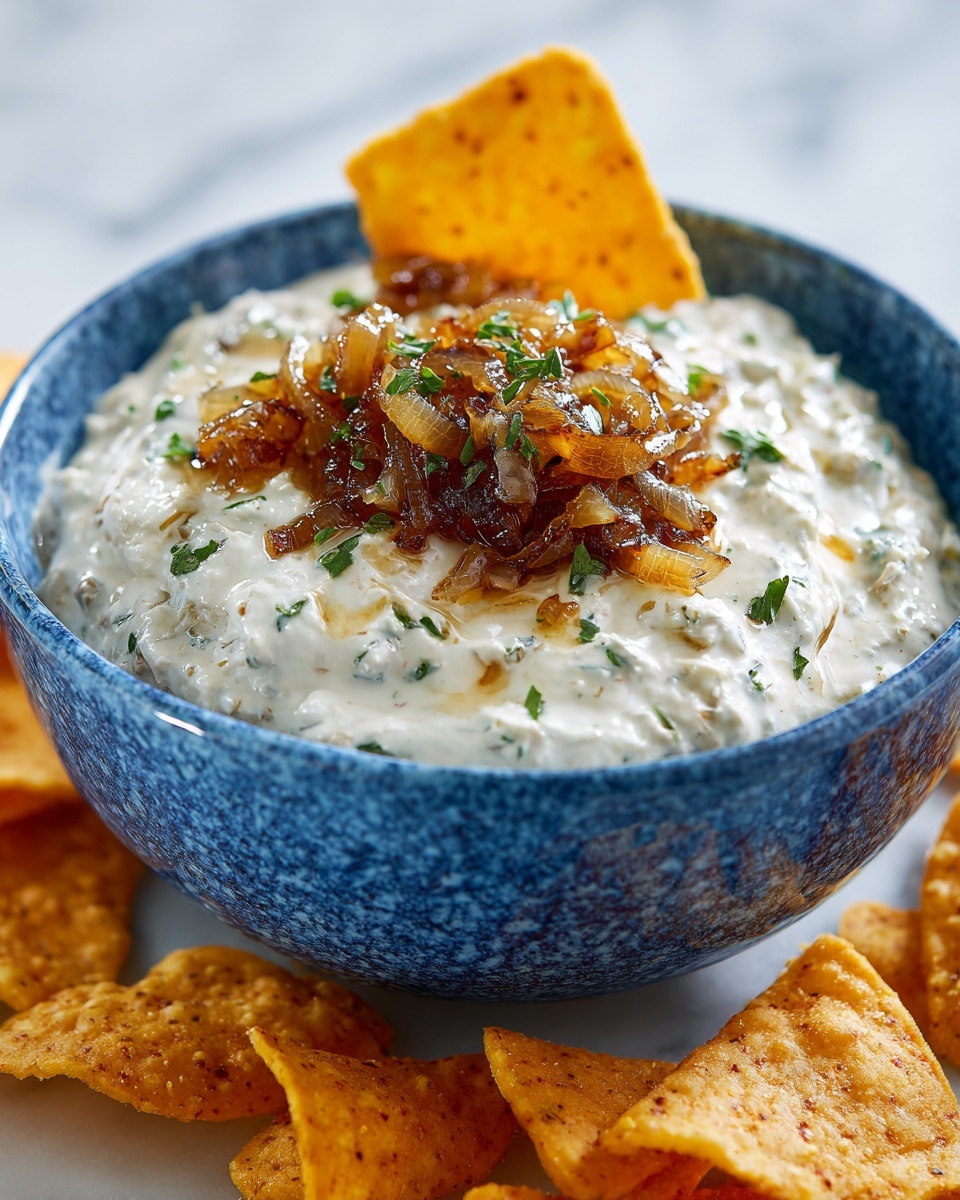 Caramelized Onion Dip Recipe - Recipe Image