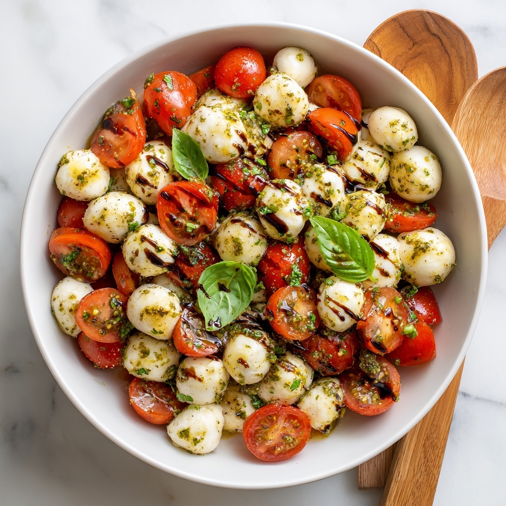 Pesto Caprese Salad Recipe - Recipe Image