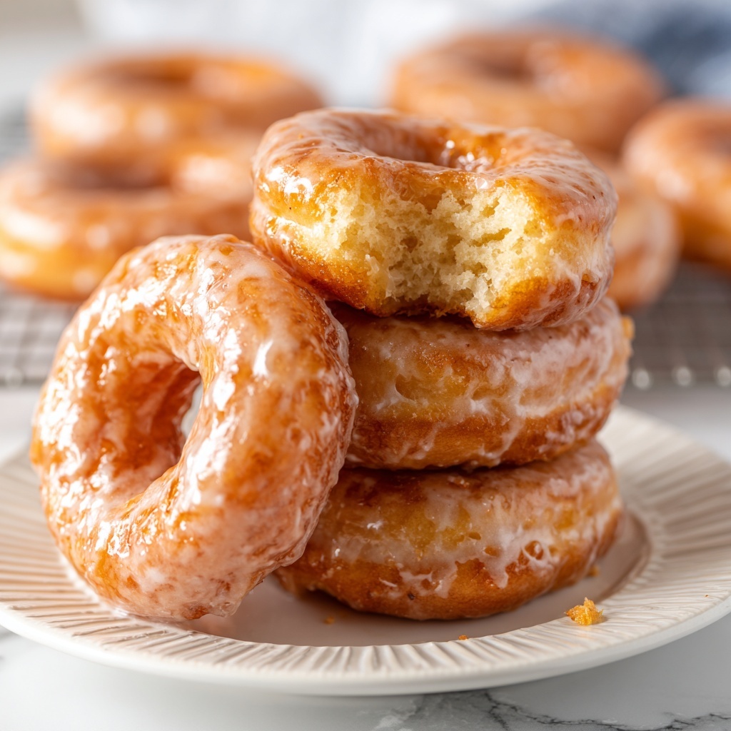 Homemade Glazed Doughnuts Recipe - Recipe Image