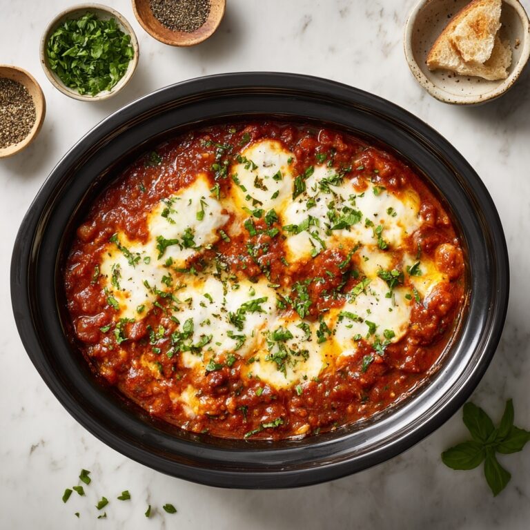 Easy Crockpot Ravioli Lasagna Recipe