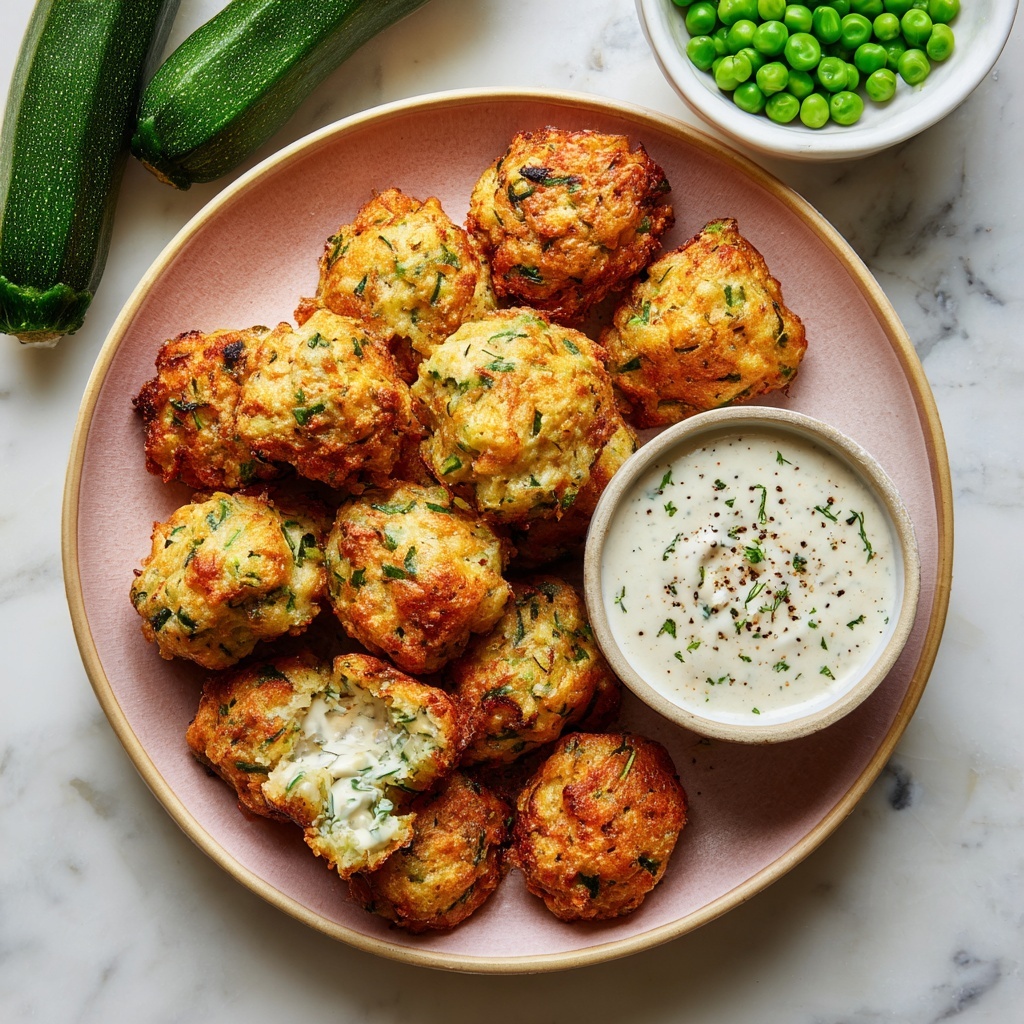 Zucchini Edamame Fritters Recipe - Recipe Image