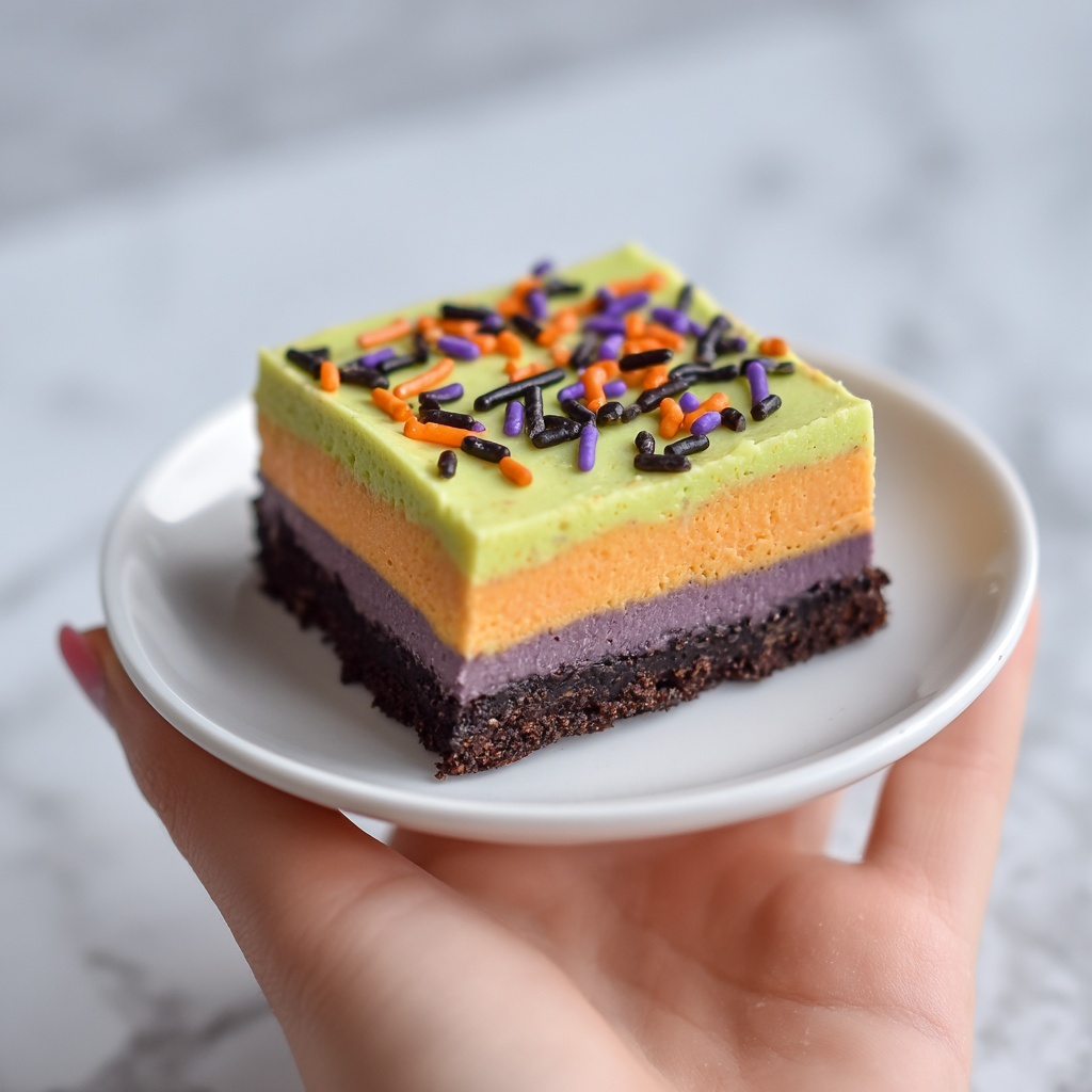 Halloween Lush Dessert Recipe - Recipe Image