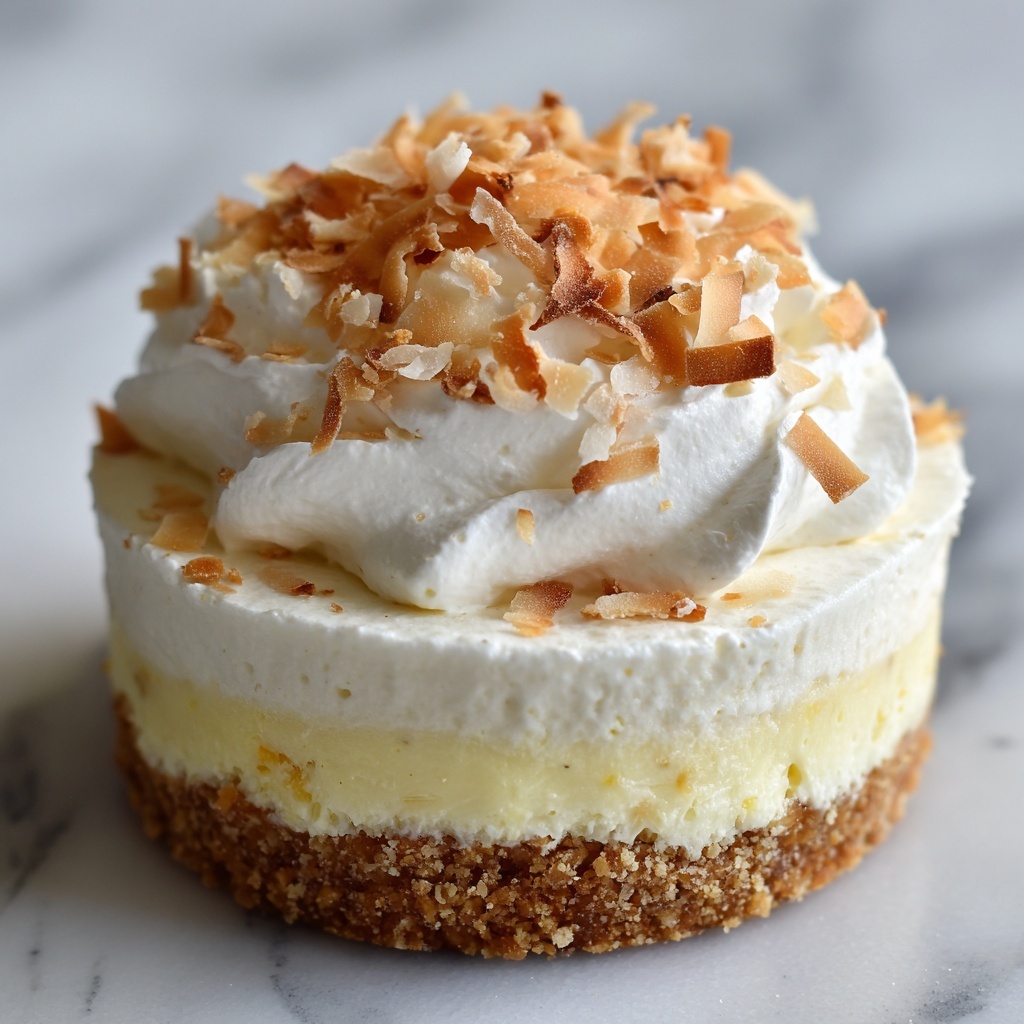 Mini Coconut Cream Pies Recipe - Recipe Image