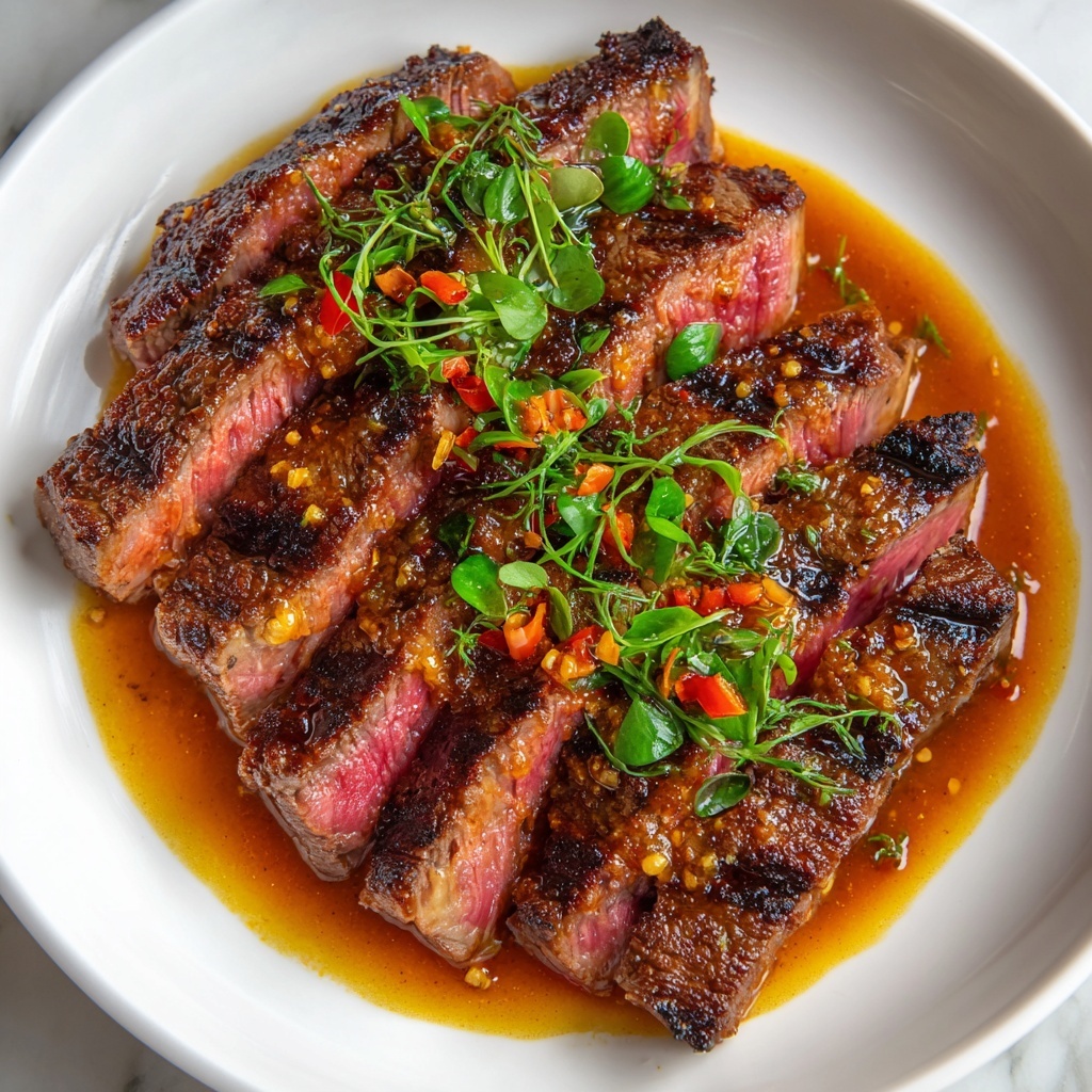 Garlic Butter Brazilian Steak Recipe - Recipe Image