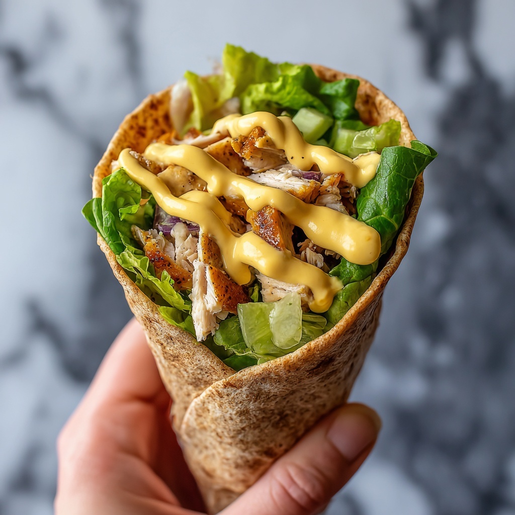 Chicken Caesar Salad Tortilla Cones Recipe - Recipe Image