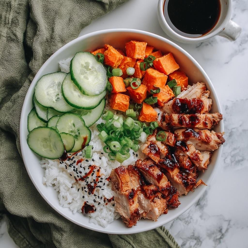 Hot Honey Chicken Bowls Recipe - Recipe Image