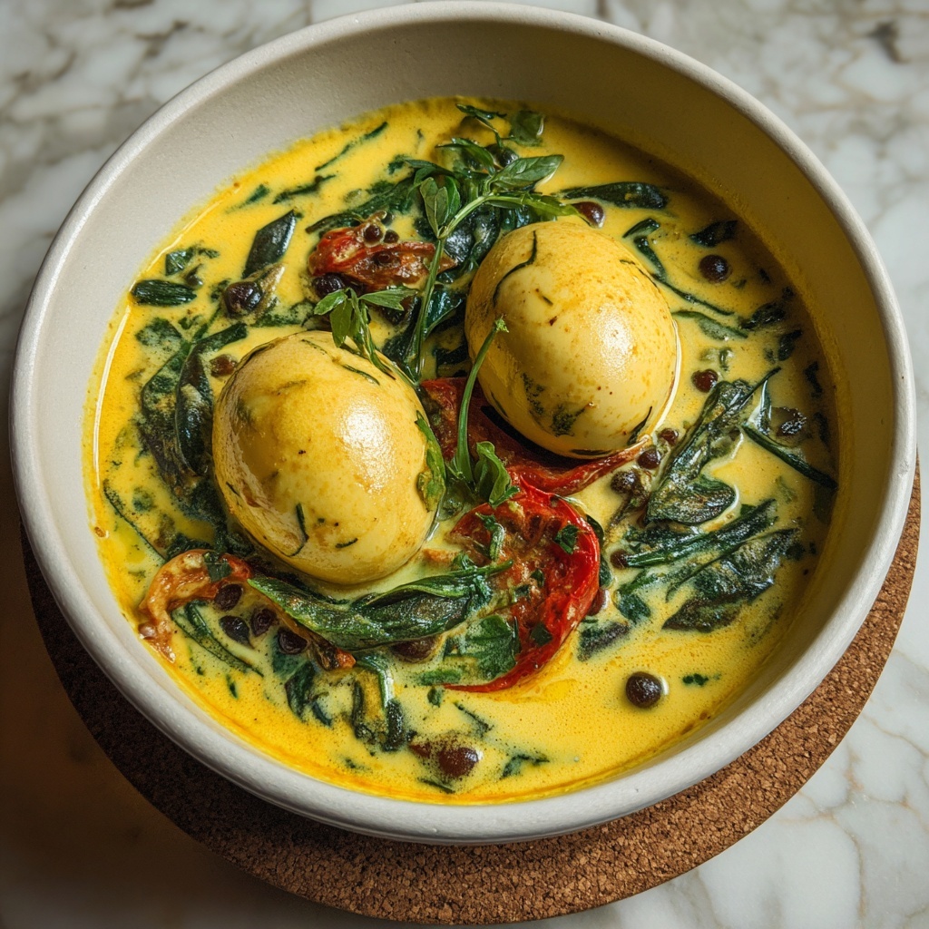 Sri Lankan Egg Curry Recipe - Recipe Image