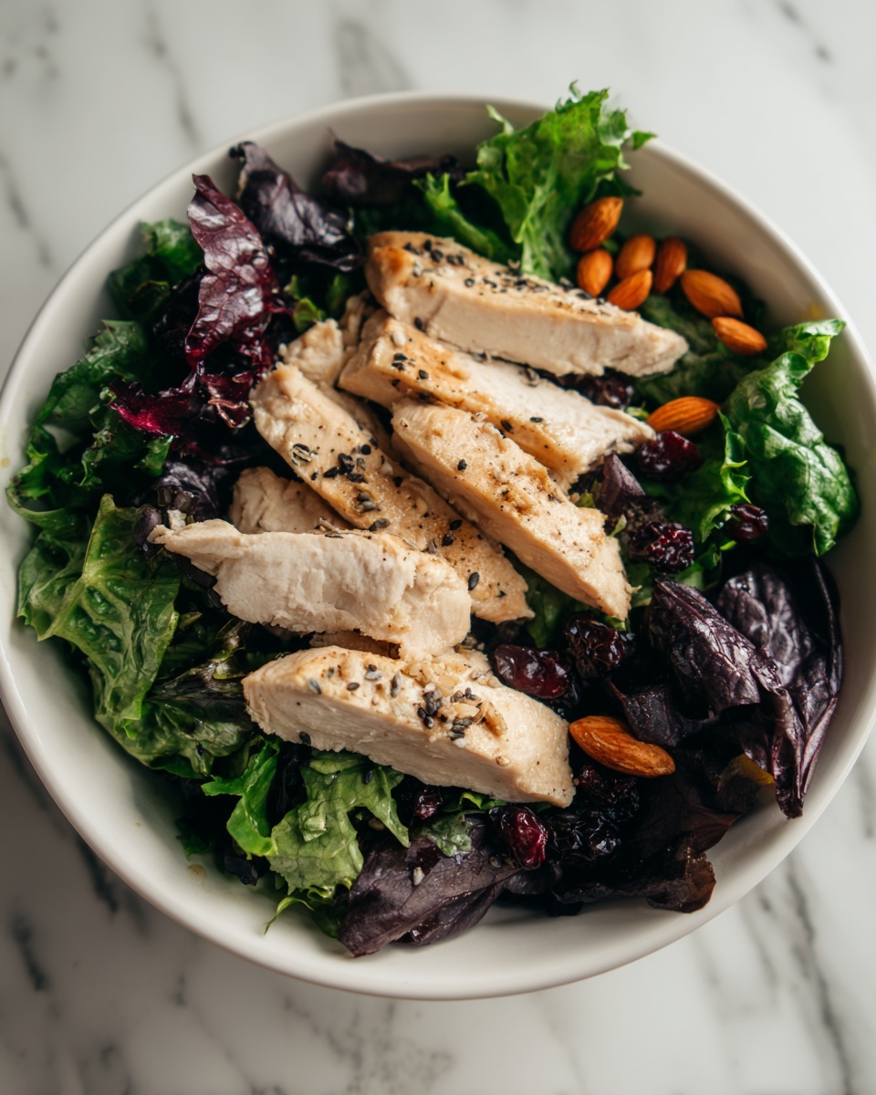 Asian Chicken Cranberry Salad Recipe - Recipe Image