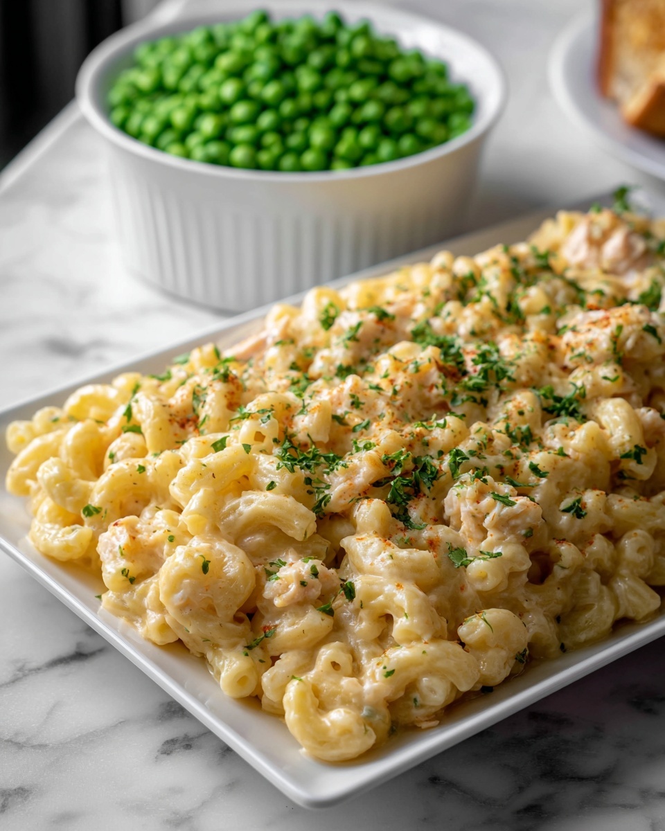 Parmesan Garlic Chicken Mac and Cheese Recipe - Recipe Image