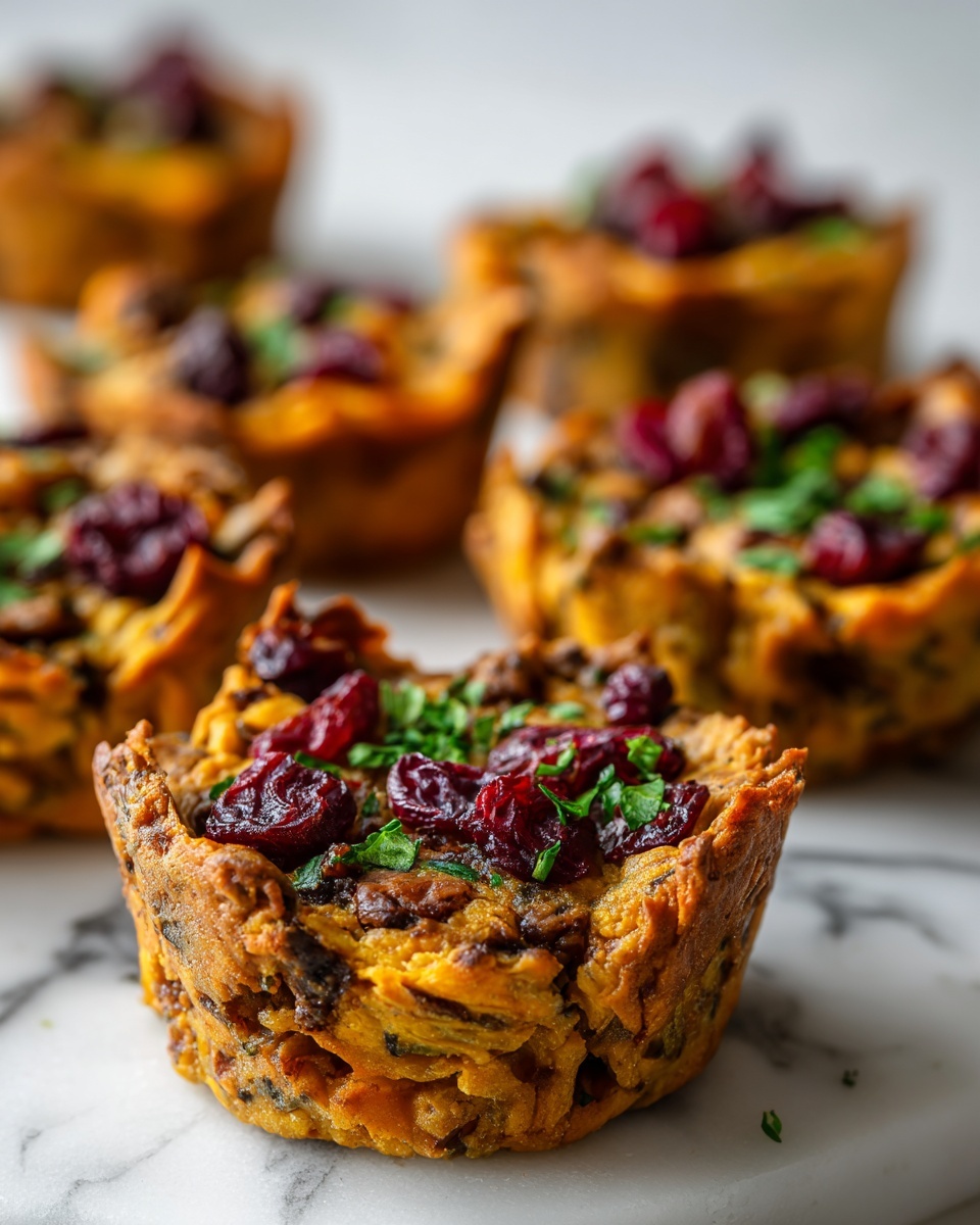 Cranberry Turkey Stuffing Balls – A Thanksgiving Delight Recipe - Recipe Image