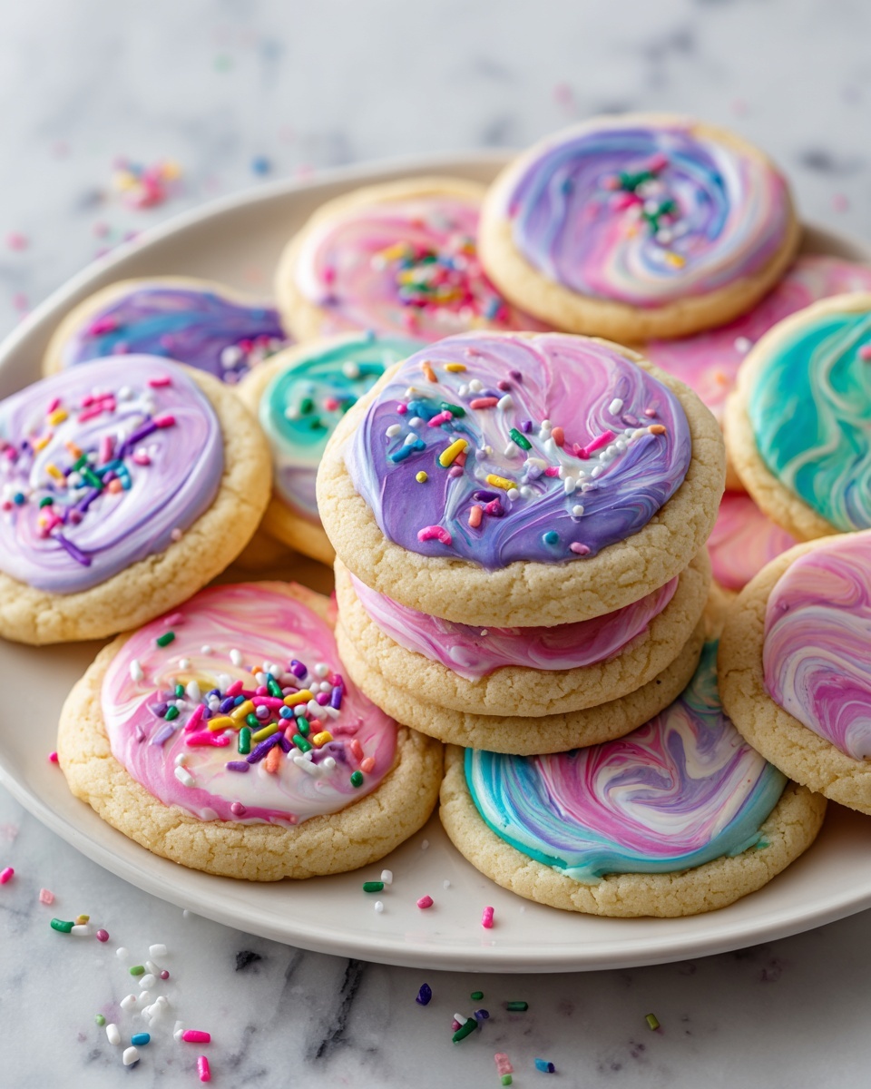 Unicorn Cookies Recipe - Recipe Image
