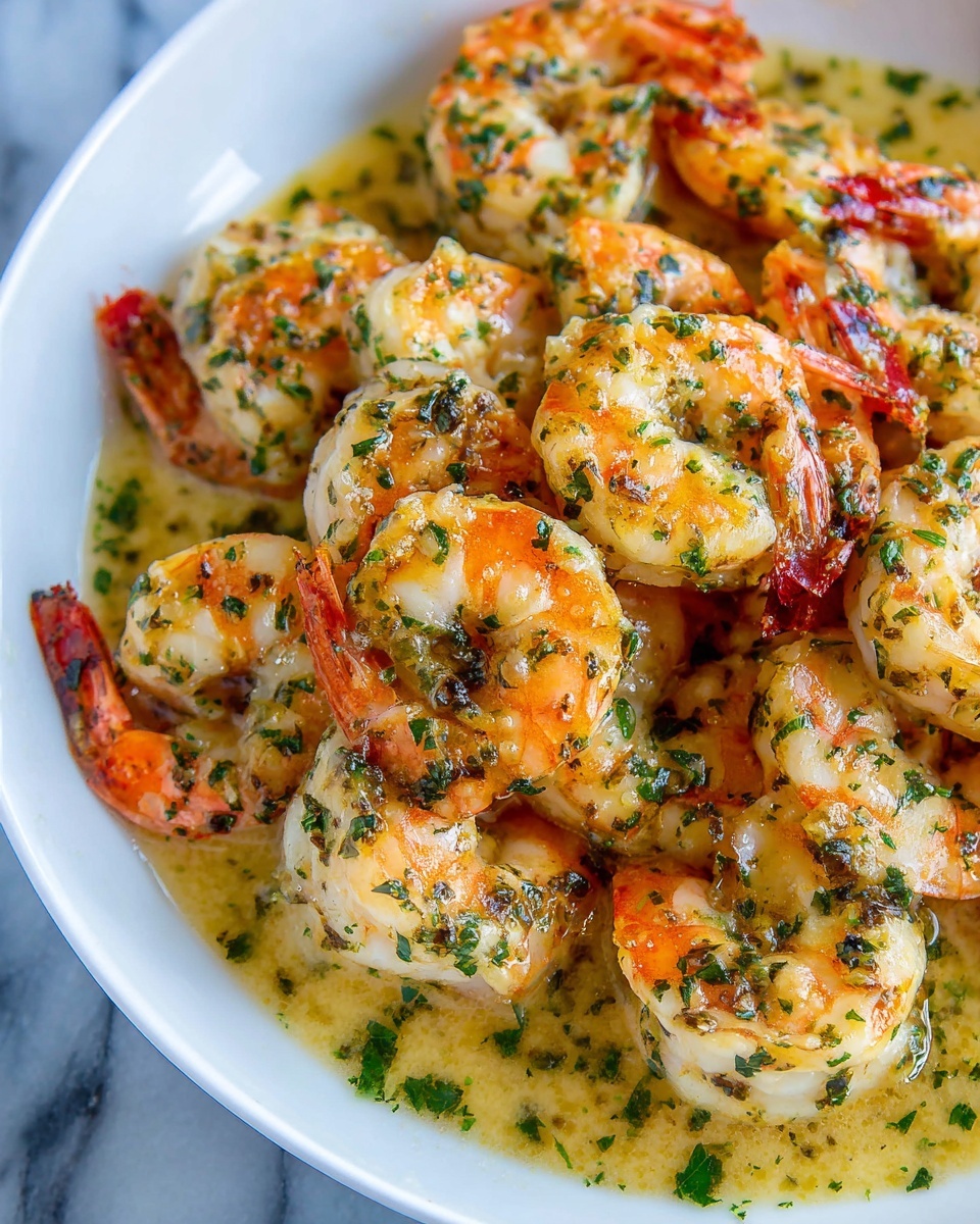 Spanish Garlic Shrimp with Saffron Recipe - Recipe Image