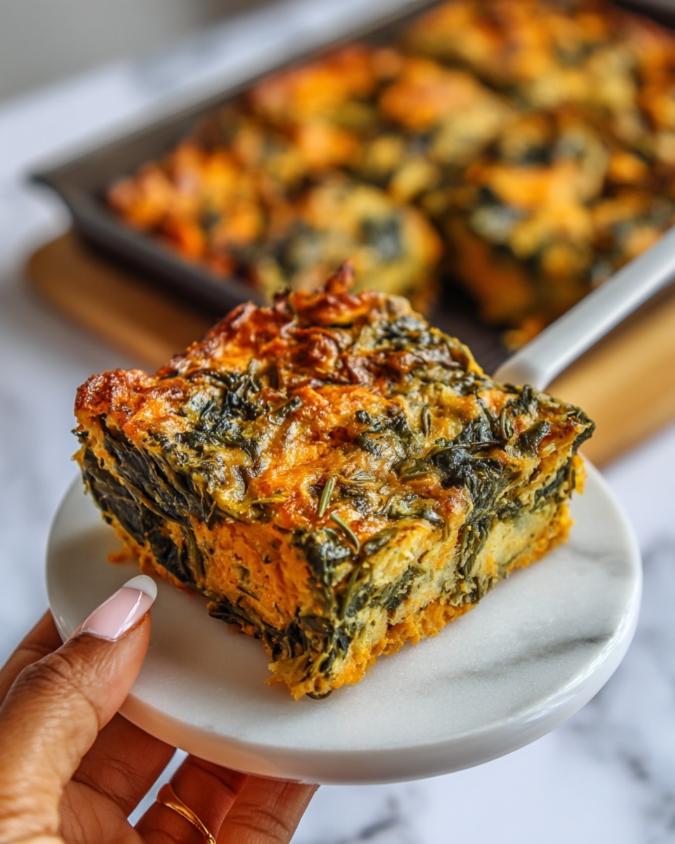 Sweet Potato Spinach Bake Recipe - Recipe Image