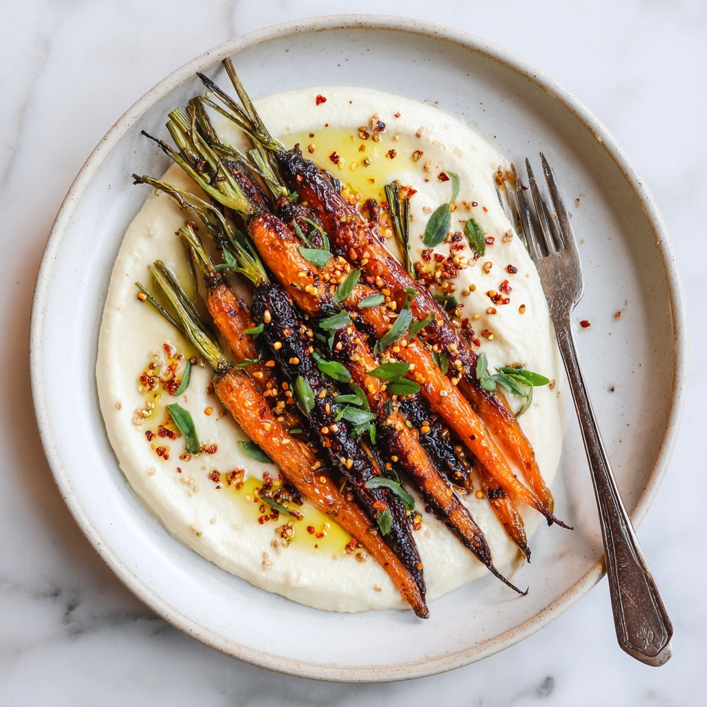 Roasted Carrots with Whipped Feta Recipe - Recipe Image