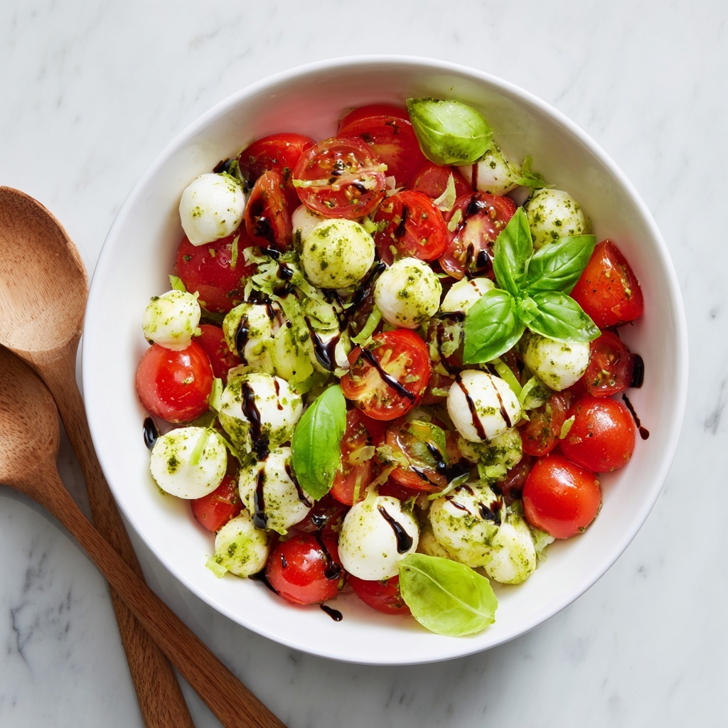 Pesto Caprese Salad Recipe - Recipe Image