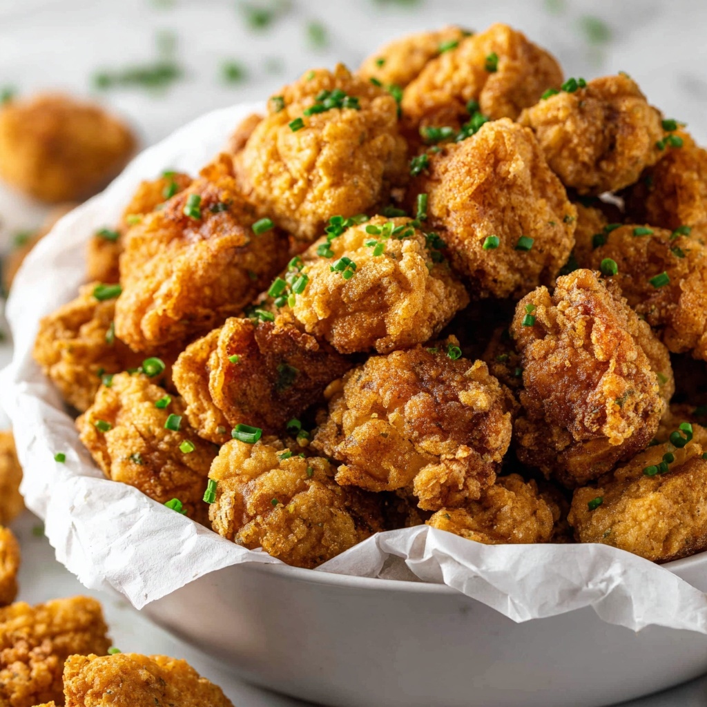 Crispy Popcorn Chicken Recipe - Recipe Image
