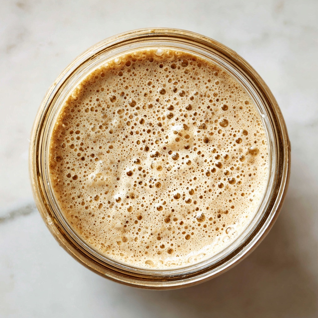 How to Make a Sourdough Starter from Scratch Recipe - Recipe Image
