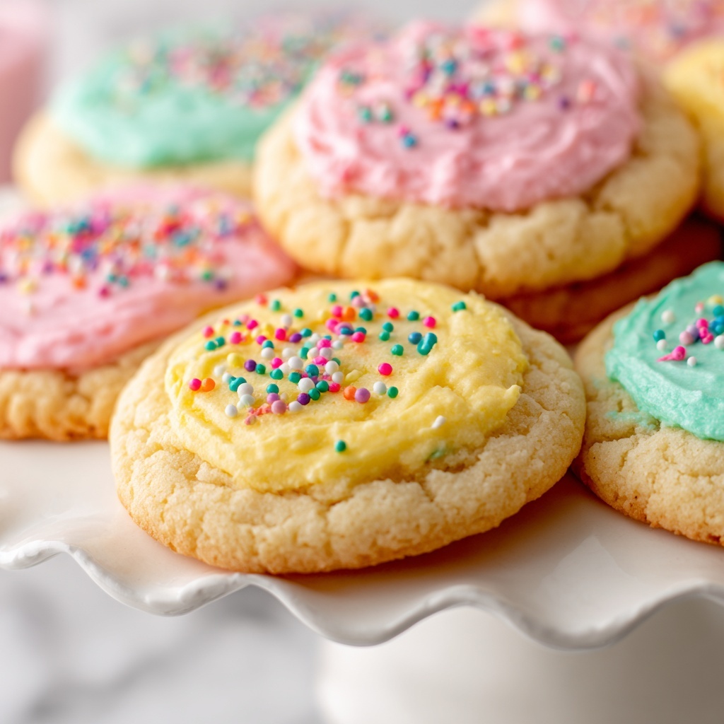 Easter Egg Sugar Cookies Recipe - Recipe Image