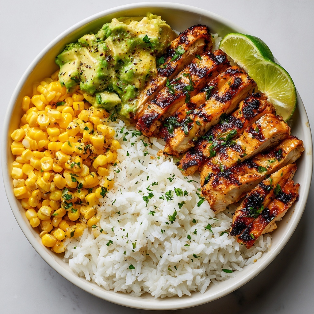 Honey Chipotle Chicken Rice Bowls Recipe - Recipe Image
